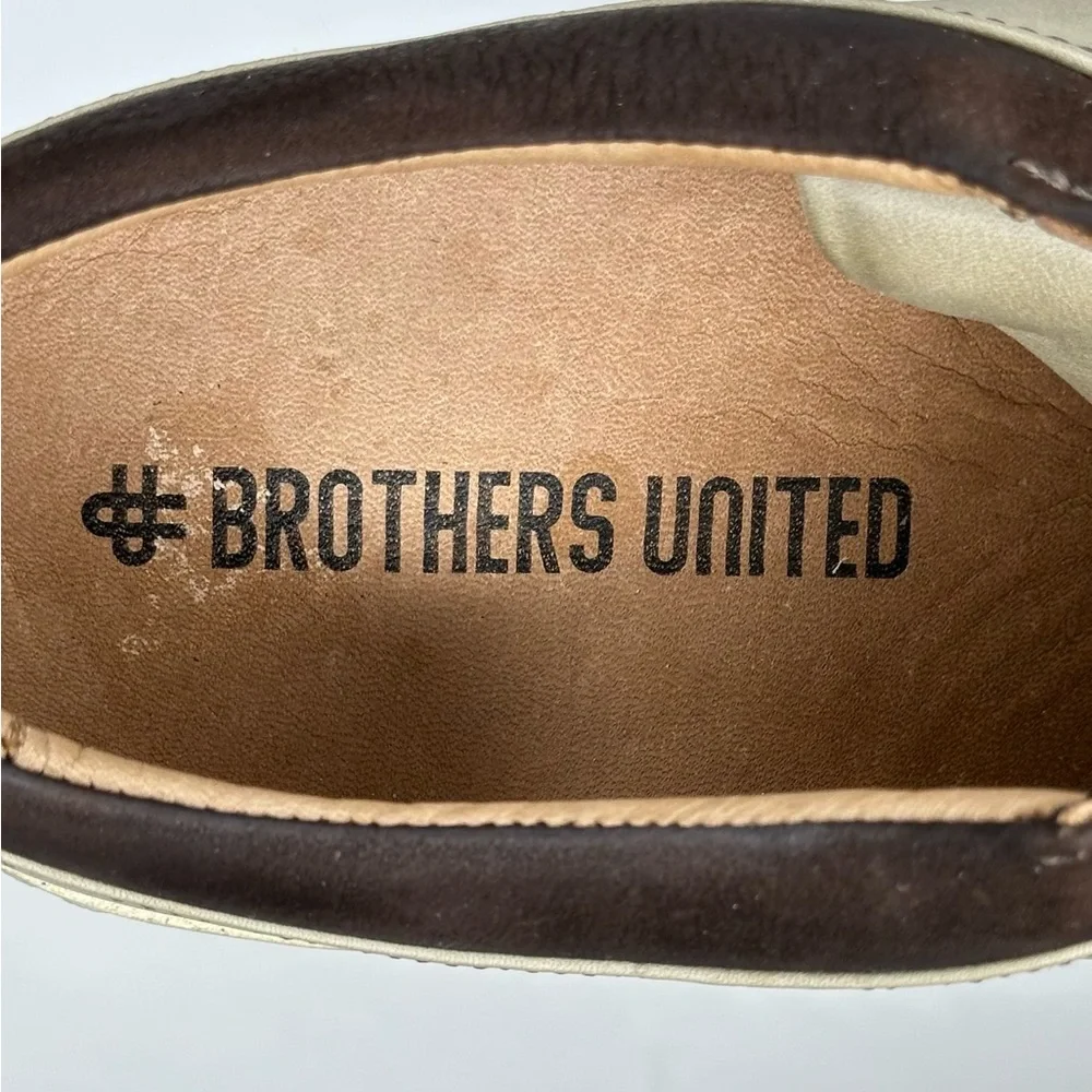 Brothers Untied Colorado Casual Fashion Sneakers Low Top Tan Brown Sz‎ 9